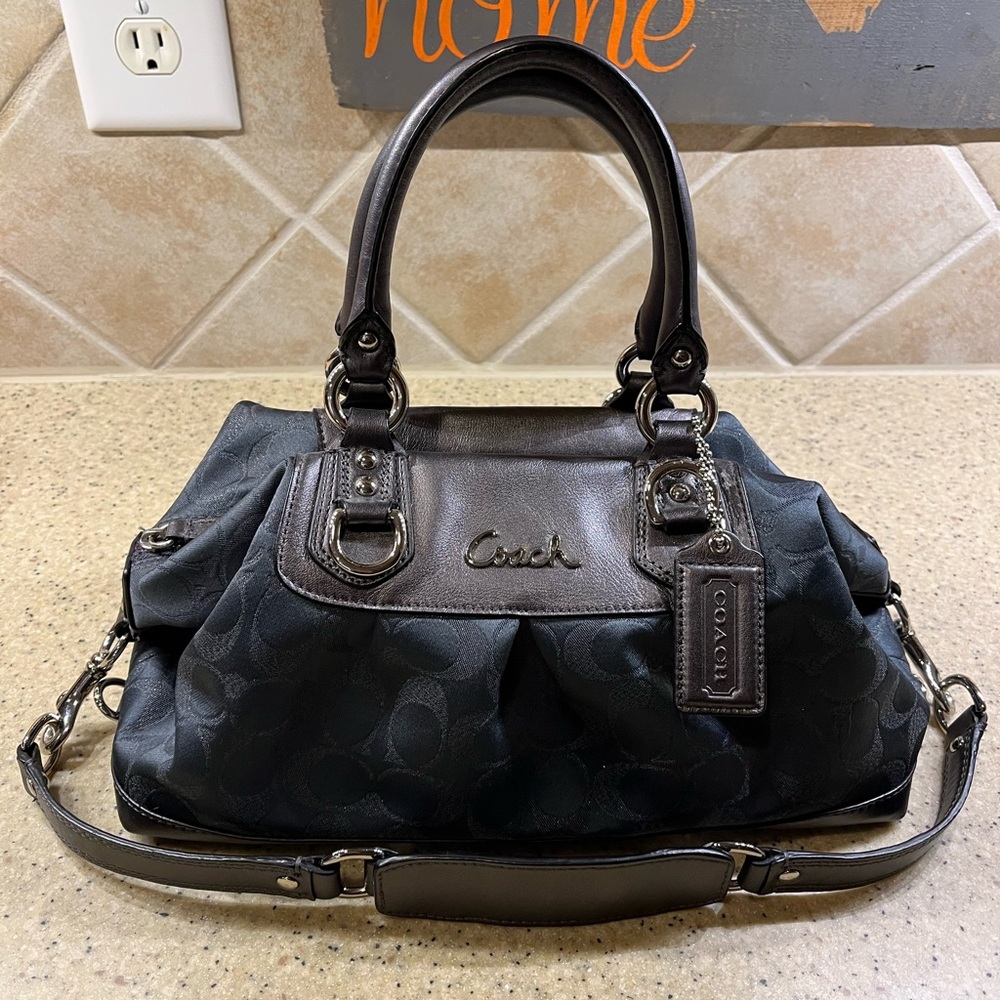 2011 Coach Ashley Handbag with Shoulder Strap